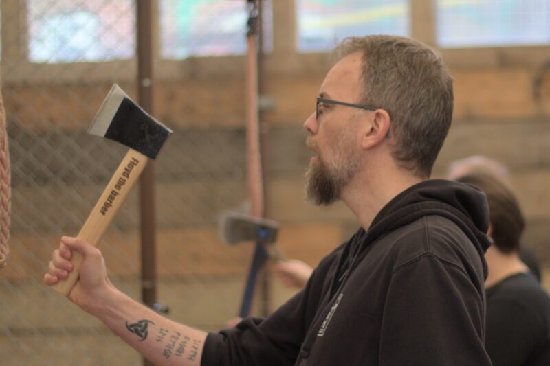 Through Fire and Brimstone: An Axe Thrower Interview with Elvar