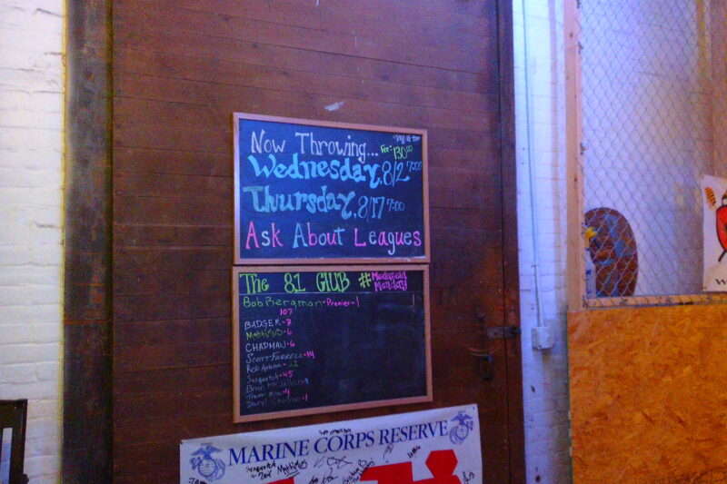 Axe Throwing Tip: Everything is Practice