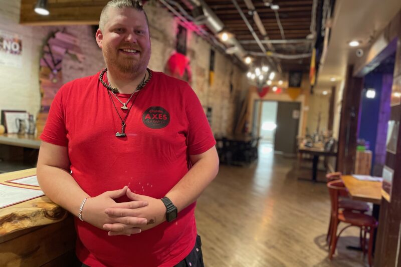 Tiny Axe Thrower Interview: The Russian Viking