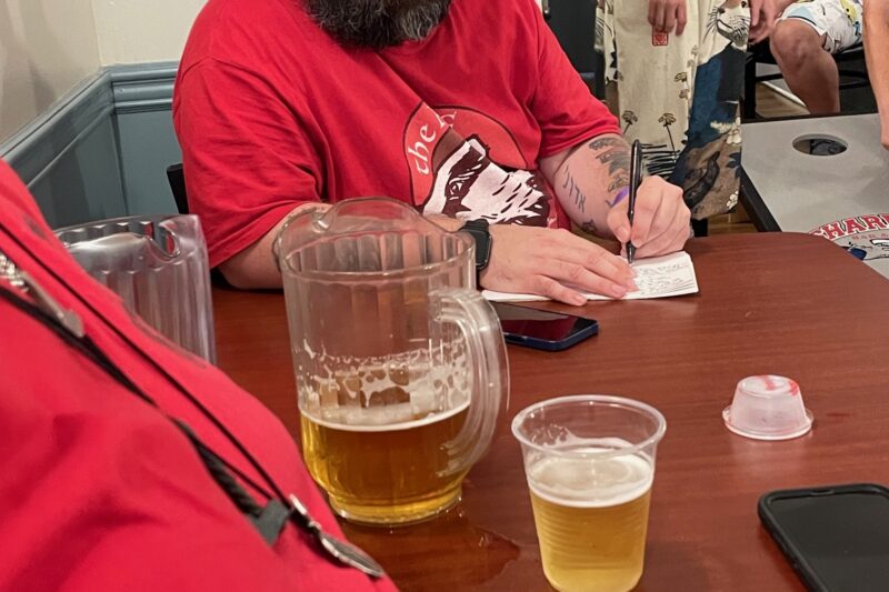 Axe Thrower Interview: Myself.