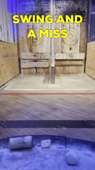 Axe Tap Types: Swing and a miss