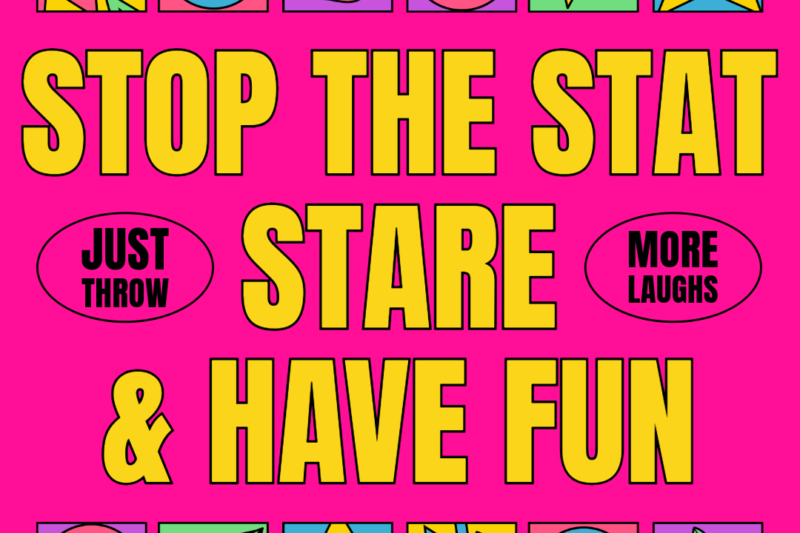 Stop the stat-stare: learning to enjoy the sport and not the metrics.