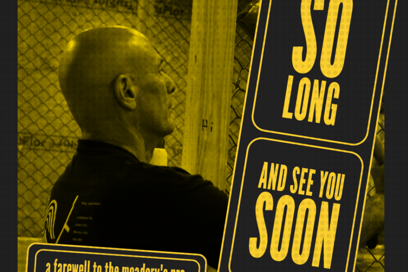 So long and see you soon: A farewell to the meadery’s pro.