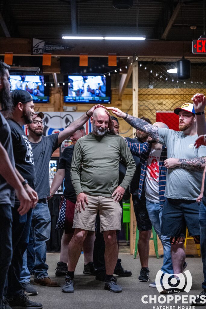 Axe thrower interview with Matt Traino