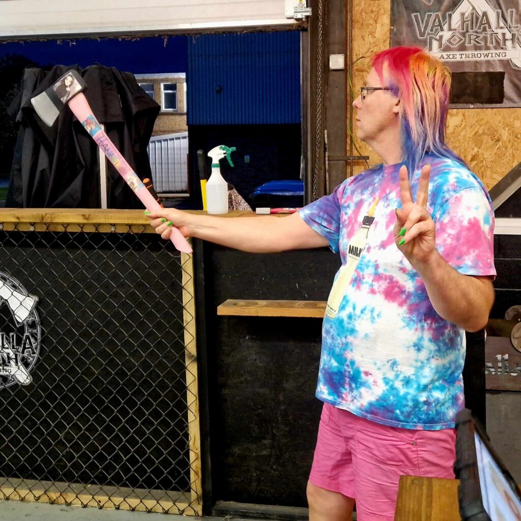 Axe Thrower interview Kooks