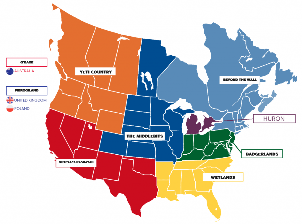 IATF Regions updated