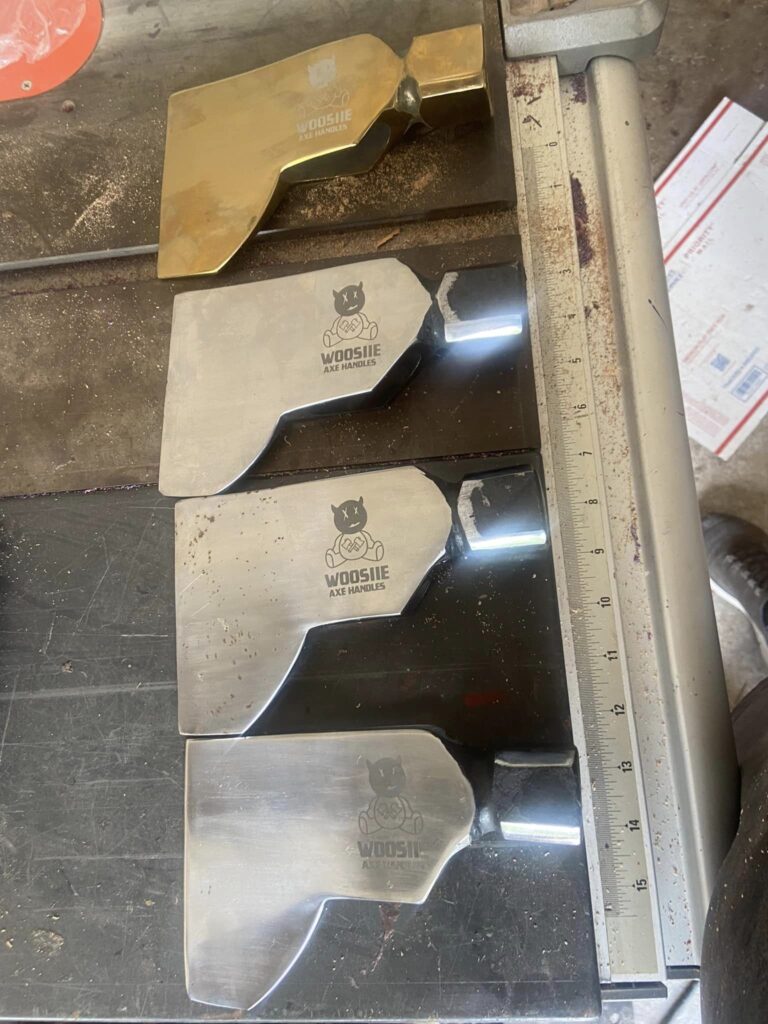 Axe Maker Woosiie axe heads