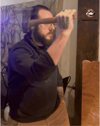 throwing axes off hand tip