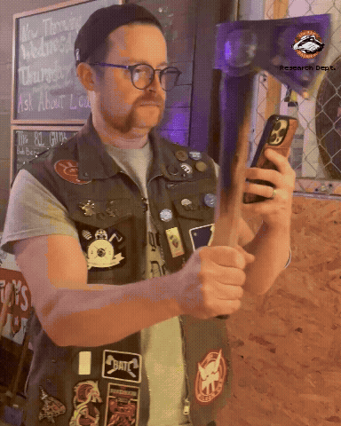 throwing axes off hand tip