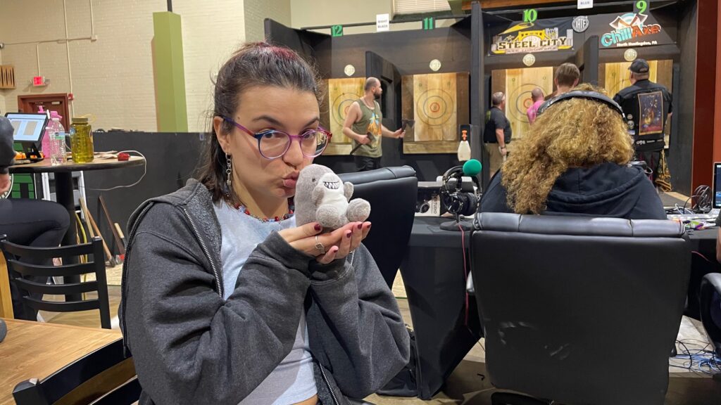 axe thrower interview Nikki Miller