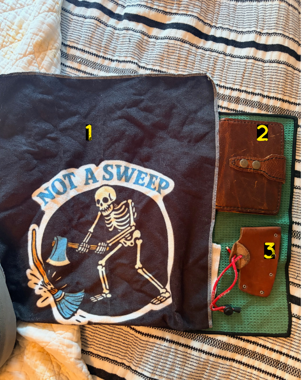 axe bag contents part 3