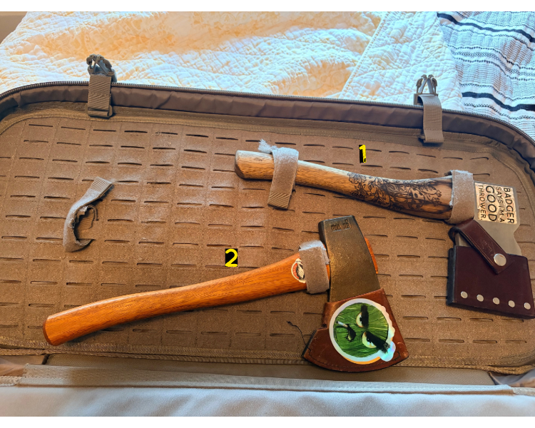 Axe bag contents part 4